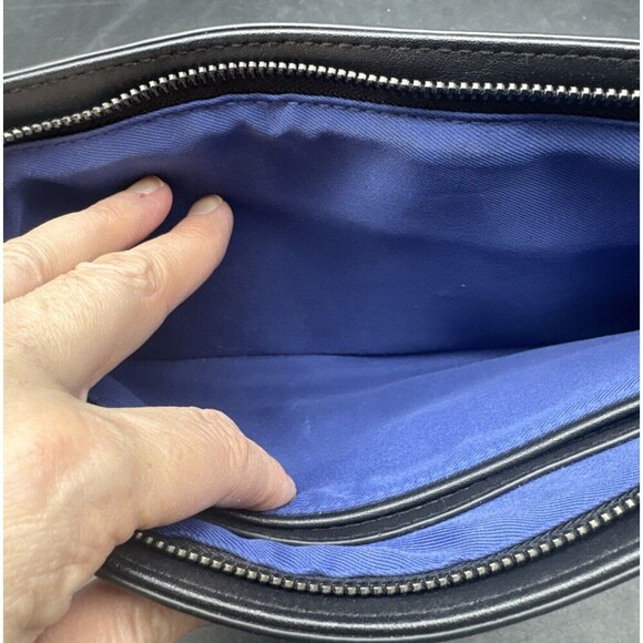 Reed Krakoff BLACK Clutch Handbag Crossbody Pockets Removeable Strap - Picture 14 of 16